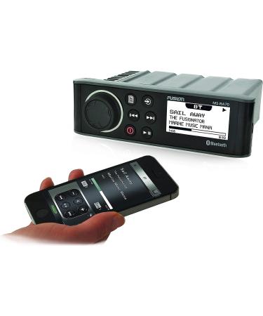 Fusion MS-RA70 Stereo | 4x50W AM/FM/Bluetooth | 2-Zone USB | Wireless Control | Fusion Link App - Buy Online on GoSupps.com
