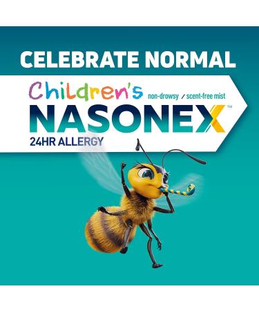 Nasonex Children's Allergy Nasal Spray - 24hr Relief, 60 Sprays | [Your Brand Name] - Buy Online on GoSupps.com