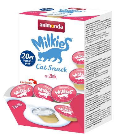 animonda Milkies Beauty portioned cat milk 4 x 20 cups of 15 g each