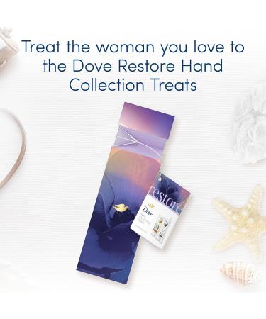 Dove Restore Hand Treats Collection Gift Set with a sleek glass nail file perfect gifts for her 2 piece - Buy Online on GoSupps.com