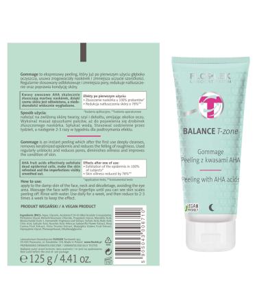 Floslek Fruit Acid Peeling - 125g AHA Face Mask for All Skin Types | Effective Gommage for Mess Pimples & Pustules | International Shipping Available - Buy Online on GoSupps.com