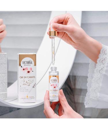 Victoria Beauty 24K Gold Silk Sensation Face Serum-Essence Pampering Anti-Aging Moisturiser for an Ever-Youthful & Glowing Skin 20ml - Buy Online on GoSupps.com