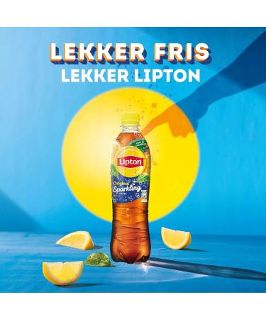 Unilever Lipton Original Ice Tea Sparkling a wonderfully refreshing ice tea 12 x 500 ml Value pack - Buy Online on GoSupps.com