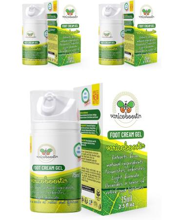 Varicobooster Nova Botea Airless pump 3 x 75 ml more than 25 carefully selected ingredients new improved formula for feet based on natural components Nova Botea Airless pump - Buy Online on GoSupps.com