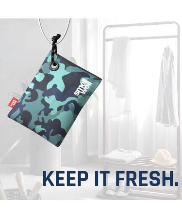 Smellwell Maxi Active Odor Remover - Bamboo Activated Carbon Shoe Deodorizer - Moisture Absorber for Shoes & Bags - Blush Pink 200g - Eliminate Sweat Odors - Buy Online on GoSupps.com