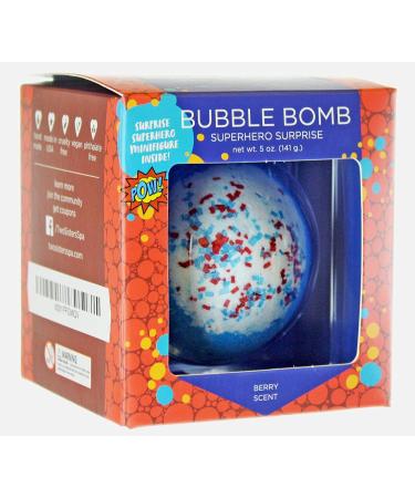 Superhero Bubble Bath Bomb for Kids with Surprise Toy | Large Fizzy Gift Box | 99% Natural Ingredients | Moisturizing | Colorful Scented Bubbles - Buy Online on GoSupps.com