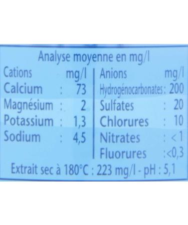 Cristaline Sparkling Spring Water 6 x 1.5L - Buy Online on GoSupps.com