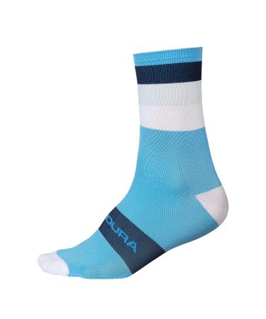 Endura Bandwidth Cycling Socks for Men L-XL Neon Blue
