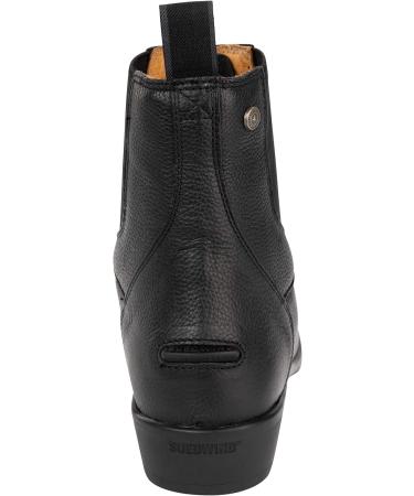 Suedwind Advanced II FZ Soft Riding Ankle Boots - Black Leather Jodhpur Boots for Riding Walking & Leisure | Comfortable Fit with Front Zipper | EU Size 39 - Buy Online on GoSupps.com