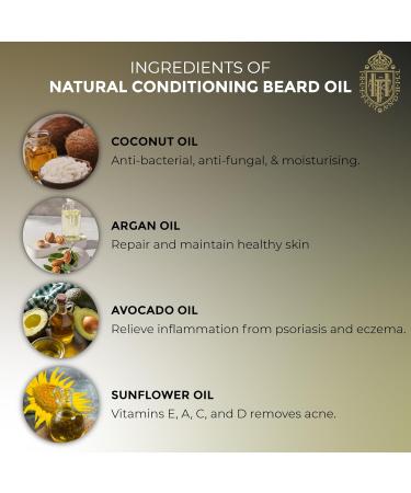 Truefitt & Hill Beard Oil - Essential Oils for Moisturizing & Conditioning | 2 oz - Perfect for a Comfortable Shave - Buy Online on GoSupps.com