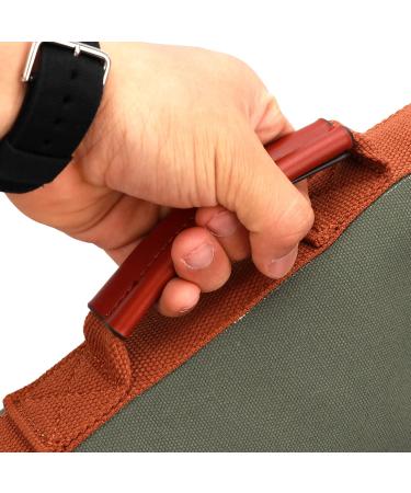 TOURBON Canvas Golf Club Travel Case - Lightweight Carry Bag for Men and Women in Green - Buy Online on GoSupps.com