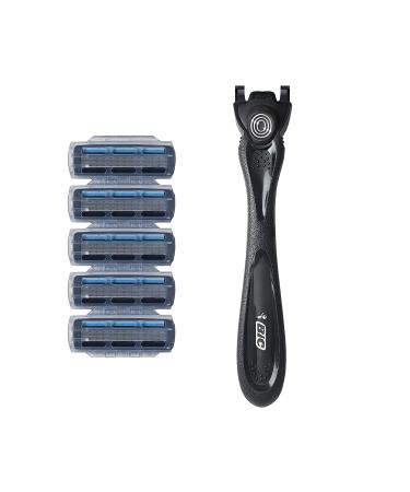 BIC Flex 3 Hybrid Men's 3-Blade Disposable Razor - Smooth & Comfortable Shave, 1 Handle & 5 Cartridges - Buy Online on GoSupps.com