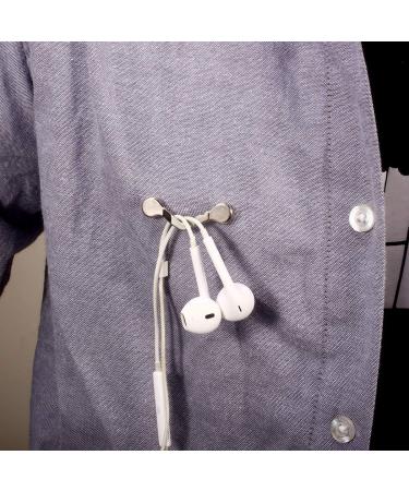 2 Pcs Magnetic Clip On Eyeglass Holder Magnetic Eyeglass Holder Stainless Steel for Holding Sunglasses Safety Eyeglasses Reading Eyeglasses Earbud Wire Earphones and Other Gadgets - Buy Online on GoSupps.com