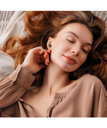 Buy Noise Cancelling Ear Plugs for Sleeping - Reusable Silicone - Perfect -27dB Noise Reduction - Hearing Protection for Study & Work - 4 Sizes XS/S/M/L - Black - Buy Online on GoSupps.com