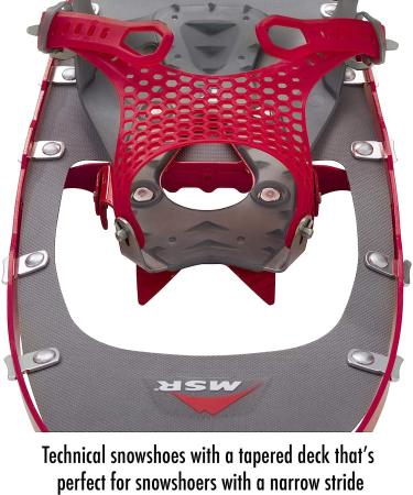 MSR Lightning Ascent Women's Snowshoes 25 Inch Pair - Raspberry - Buy Online on GoSupps.com