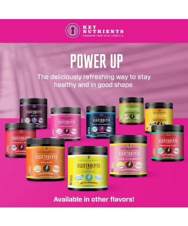 KEY NUTRIENTS Electrolytes Powder - Raspberry Hydration Drink Mix (20/40/90 Servings) | No Sugar, No Calories, Gluten Free - Buy Online on GoSupps.com