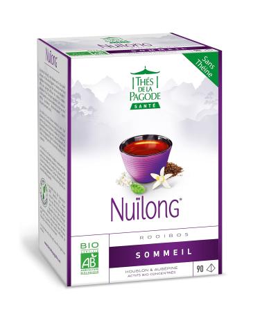 THES DE LA PAGODE Pagoda Teas - Rooibos Nu long - 90 sachets - Pagoda shaped for better diffusion - helps to regain sleep