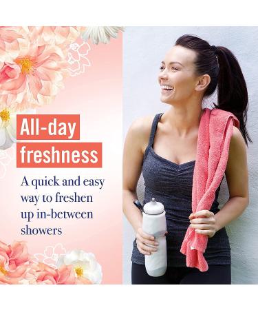 Vagisil Feminine Dry Wash Deodorant Spray 2-Scent Bundle - Gynecologist Tested On The Go Hygiene - White Jasmine Odor Block - 2.6 oz Each - Buy Online on GoSupps.com