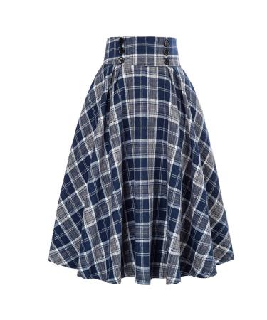 Women Maxirock Knielang Luftige Minirock WinterRock A-line casual skirt mini skirt winter skirt a line flower pattern fold rock casual elegant leisure skirt a line skirts marine xxl