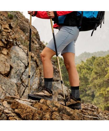 Putuo Neuropathy Plantar Fasciitis Socks - Orthopedic Compression for Arthritis & Heel Spurs - Unisex Ankle Bandage (4 Couples Black S/M) - Buy Online on GoSupps.com