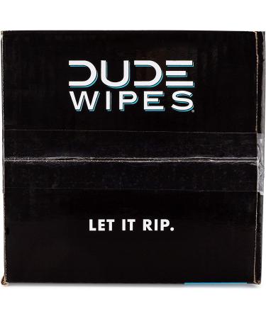 Dude Flushable Wipes - 42 Count, Fragrance-Free Wet Wipes, Pack of 8 - Upgrade from Baby Wipes - Buy Online on GoSupps.com