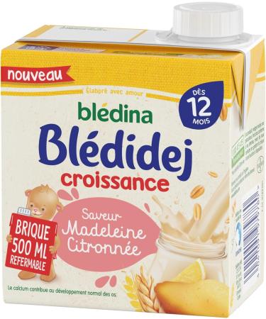 Bl dina Bl didej - C r ales b b Lact es Madeleine Citronn - D s 12 Mois - 6 briques de 500mL Grand - Buy Online on GoSupps.com