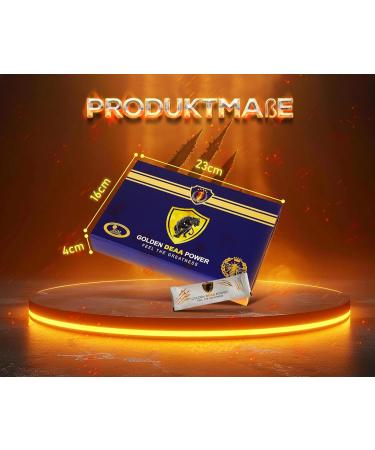 Golden Deaa Power Turkish Honey - Natural Male Enhancement - 10 Bags (20g Each) - Fast & Easy Oral Jelly - Buy Online on GoSupps.com