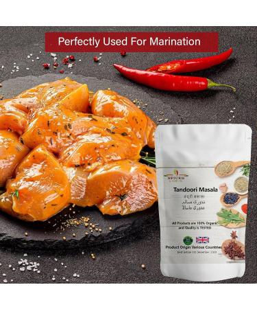 Premium Tandoori Masala Powder by Spices&herbsuk - Perfect for Vegetables, Meat & Chicken - 250g - Buy Online on GoSupps.com