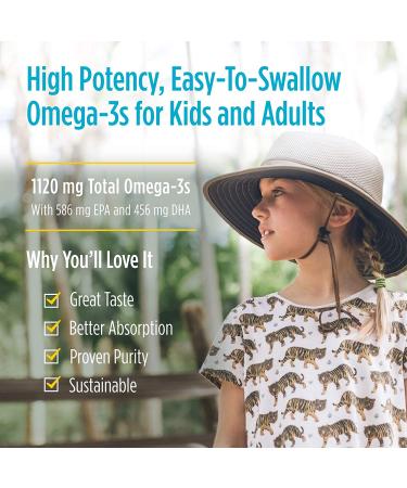 Nordic Naturals ProOmega 2000 Jr. 650 mg Softgels - Strawberry Flavor | 60 Count - Buy Online on GoSupps.com
