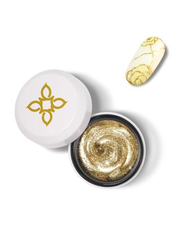 Bluesky Metallic Sparkle Gel Paint Pots Glitter Nail Art Good As Gold 5g 1pc (1 Pack) gold