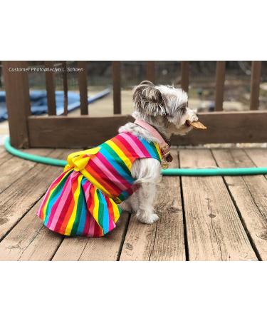 Fitwarm Rainbow Easter Dog Dress Vest Shirt for Medium Pets - Buy Online on GoSupps.com