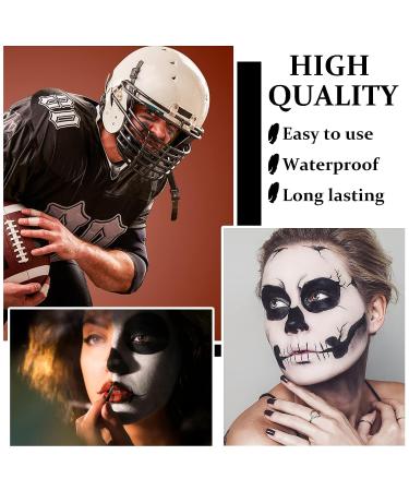ZHISHUDL 3 Colors Eye Black Stick for Sports - Face & Body Paint for Baseball, Football, Softball | Black Eyeblack Stick for Competition & Halloween - Buy Online on GoSupps.com