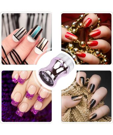 Lurrose Nail Art Tool Set | Transparent Soft Stampers & Scraper | International Shipping Available - Buy Online on GoSupps.com