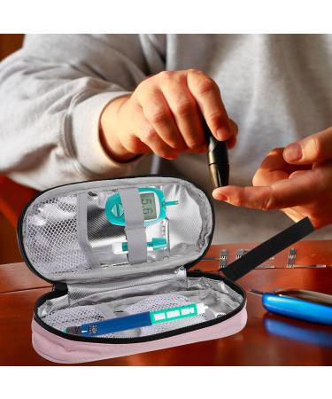 Healvian Insulin Cooler Travel Case - Portable Cooling Bag for Insulin Pen & Medication Supplies (Pink) - Buy Online on GoSupps.com