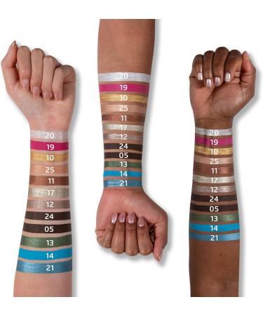 Impala Waterproof Eyeliner - Silicone Tip for Defined or Blurred Look - Creamy Texture - Intense & Long Lasting - 22 Metallic Purple - Buy Online on GoSupps.com