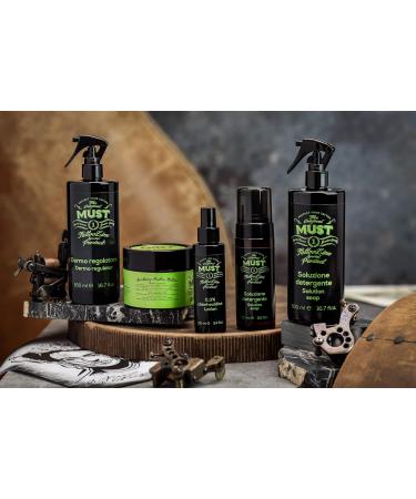 MUST - Soothing Moisturizing Healing Cream For Tattoo Care Accelerator Crustless Reducing Irritation Protects Skin To Black Tattoos 50ML - Buy Online on GoSupps.com