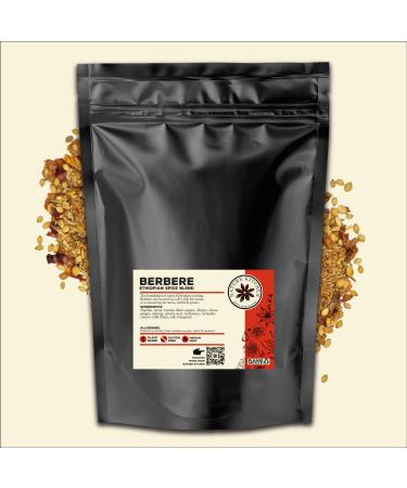 Nature Kitchen Berbere North African Spice Mix 500g Large Bag Of Seasoning Spices And Herbs. Gluten-Free and Vegan Everyday Cooking Blends For Marinades Sauces Frying Baking Or Grilling BEREBER NORTH AFRICAN SPICES (HOT) 500G