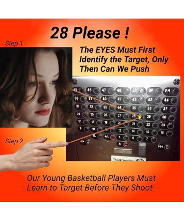 Downtown Diamonds Basketball Training Device - Bright Yellow Shooting Aid for Improved Scoring Results | Shot Coach Equipment for Youth & Adult Sports - Buy Online on GoSupps.com