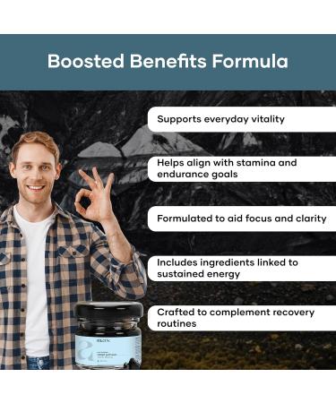 Mars Pure Himalayan Shilajit Gold (Resin) | Premium Organic Shilajit Sourced from High-Altitude Himalayas | Natural Energy, Strength & Stamina Booster | Resin for Overall Well-Being -15 g (Pack of 1) - Buy Online on GoSupps.com