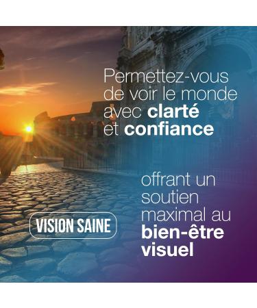 Eye Supplement- Contains Lutein Zeaxanthin Zinc Blueberry Extract and Vitamin A E and B12 - Eye Strain Maculopathy Dry and Tired Eyes - 60 Tablets - Buy Online on GoSupps.com