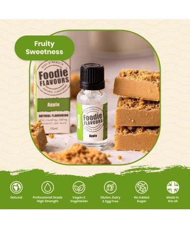 Apple Natural Food Flavouring 15ml - Foodie Flavours - Buy Online on GoSupps.com