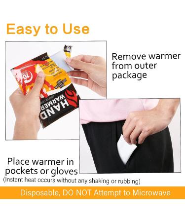 MEDLOT Hot Hand Warmer Packets  20 / 40 Pairs  Disposable Pocket Warmer to Keep Your Hands Warm and Toasty  Up to 10 Hours of Heat 20 Pairs - Buy Online on GoSupps.com