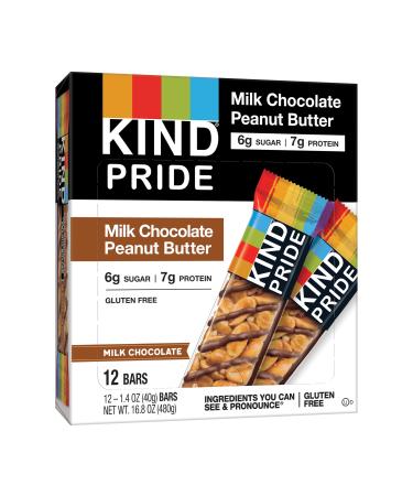 KIND Bars Milk Chocolate Peanut Butter 12 Bars 1.4 oz (40 g) Each