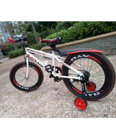 HomeMe Thicken Stronger Version Bicycle Training Wheels - 1 Pair Red (12/14/16/18/20 inch) - Buy Online on GoSupps.com