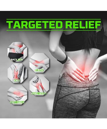 Dragon Maximum Strength Pain Relief Cream with Lidocaine - 2.7 Ounce & 8.1 Ounce Pack of 3 | Fast-Acting Numbing Relief for All Pain Types - International Shipping Available - Buy Online on GoSupps.com