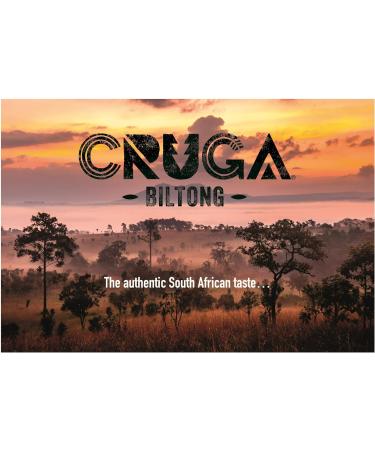 CRUGA Biltong Beef Jerky XXL - 600g High Protein Gluten Free Dried Meat Snack for International Shipping - Buy Online on GoSupps.com