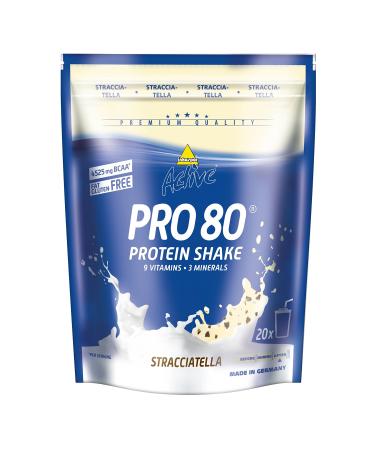 inkospor Active Pro 80 Protein Shake Stracciatela 500 g Bag - Buy Online on GoSupps.com