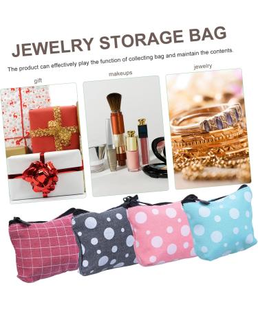 Plafope 4 Piece Mini Wallet & Key Bag Set - Stylish Coin Bags for Women | Small Wallets for Money & Keys Perfect for Travel & Everyday Use - Buy Online on GoSupps.com