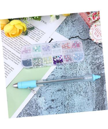 minkissy 1 Set Multifunctional Nail Point Drill Pen Toe Nail Dotting Painting Tools Nail Art Tools Black Nails Rhinestones Nail Sequins Nail Gems and Rhinestones Crystal 3d Pearlescent Blue 16x1cm - Buy Online on GoSupps.com