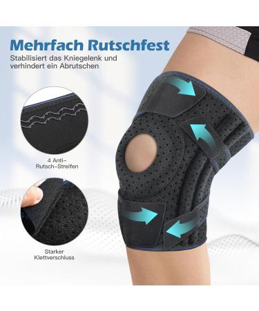 Buy Gapenbex Adjustable Knee Brace - Orthopedic Support for Meniscus Tear & Pain Relief | Side Stabilizers | Blue Color - Buy Online on GoSupps.com